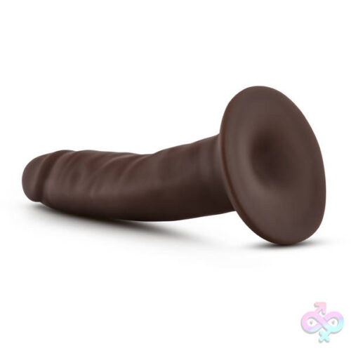 Blush Novelties Sex Toys - Dr. Skin - 5.5 Inch Cock With Suction Cup - Chocolate