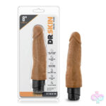 Blush Novelties Sex Toys - Dr. Skin - Cock Vibe 14 - 8 Inch Vibrating Cock - Mocha