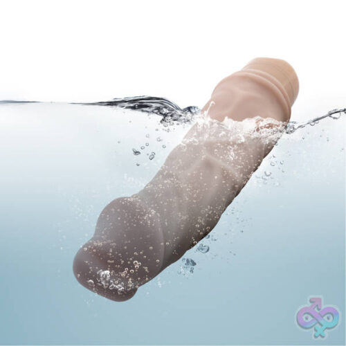 Blush Novelties Sex Toys - Dr. Skin - Cock Vibe 6 - Beige