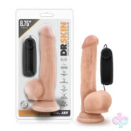 Blush Novelties Sex Toys - Dr. Skin - Dr. Jay - 8.75 Inch Vibrating Cock With Suction Cup - Vanilla