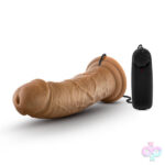 Blush Novelties Sex Toys - Dr. Skin - Dr. Joe - 8 Inch Vibrating Cock With  Suction Cup - Mocha