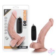 Blush Novelties Sex Toys - Dr. Skin - Dr. Sean - 8 Inch Vibrating Cock With  Suction Cup - Vanilla