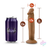 Blush Novelties Sex Toys - Dr. Skin  -  Dr. Small  -  6  Inch  Dildo  - Mocha