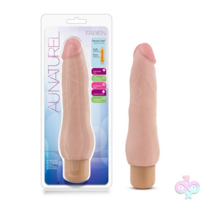 Fabien Realistic Vibrator by Blush in beige with multi-speed vibration and Sensa Feel technology