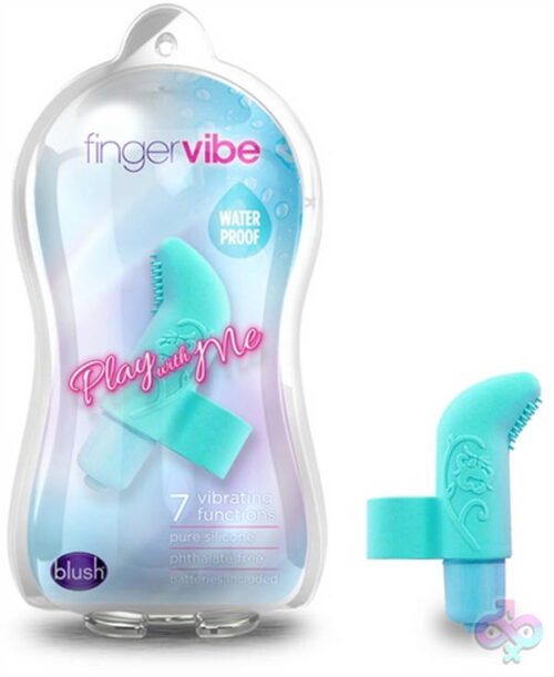 Blush Novelties Sex Toys - Finger Vibe - Blue