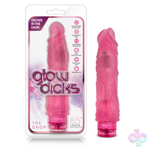Blush Novelties Sex Toys - Glow Dicks - the Drop - Pink