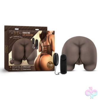 Blush Novelties Sex Toys - Hot Chocolate - Luscius Tiana - Vibrating  Life-Sized Ass