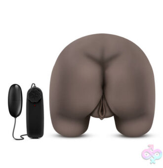 Blush Novelties Sex Toys - Hot Chocolate - Luscius Tiana - Vibrating  Life-Sized Ass