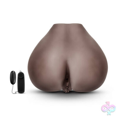 Hot Chocolate Sweet Rose Life-Size Stroker by Blush — dual-canal TPE masturbator with remote control vibration