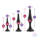 Blush Novelties Sex Toys - Luxe - Beginner Plug Kit - Black
