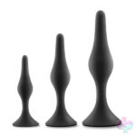 Blush Novelties Sex Toys - Luxe - Beginner Plug Kit - Black