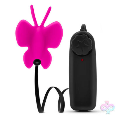 Luxe Butterfly Teaser in Pink by Blush — multi-speed wired clitoral vibrator