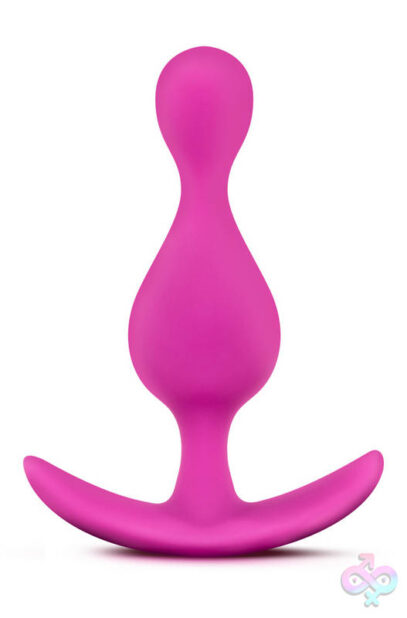 Luxe Explore Beginner Anal Plug In Pink By Blush — Flexible Silicone, Waterproof, Phthalate-Free