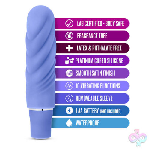 Blush Novelties Sex Toys - Luxe - Nimbus Mini - Periwinkle