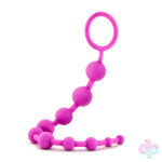 Blush Novelties Sex Toys - Luxe Silicone 10 Beads - Fuchsia