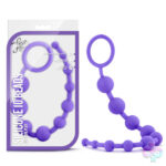 Blush Novelties Sex Toys - Luxe Silicone 10 Beads - Purple