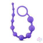 Blush Novelties Sex Toys - Luxe Silicone 10 Beads - Purple