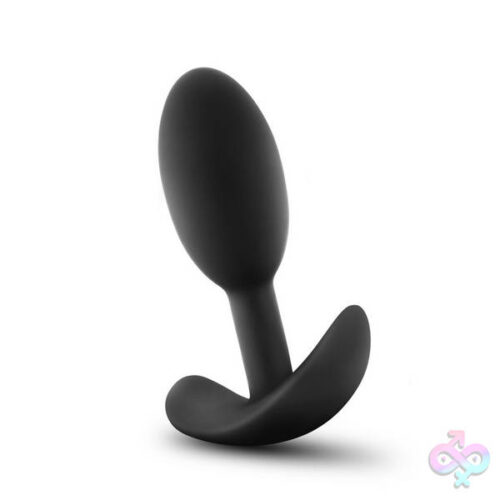 Blush Novelties Sex Toys - Luxe - Wearable Vibra Slim Plug - Small - Black