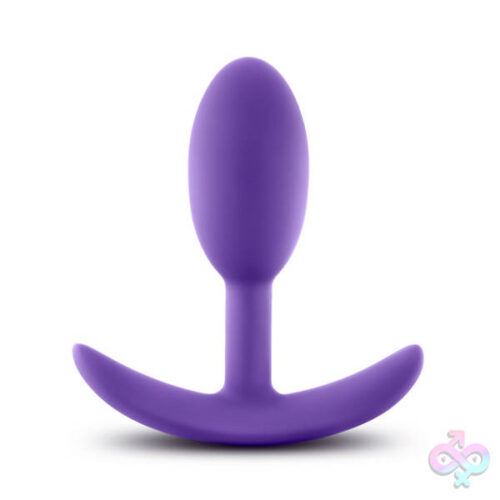 Blush Novelties Sex Toys - Luxe - Wearable Vibra Slim Plug - Small - Purple