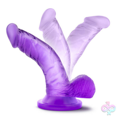 Blush Novelties Sex Toys - Naturally Yours - 4 Inch Mini Cock - Purple