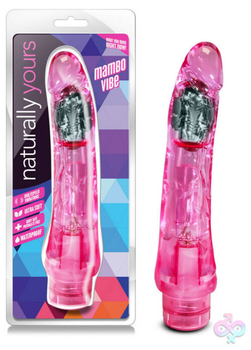 Blush Novelties Sex Toys - Naturally Yours - Mambo Vibe - Pink