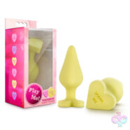 Blush Novelties Sex Toys - Naughty Candy Heart - Spank Me - Yellow