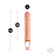 Blush Novelties Sex Toys - Performance Plus - 11.5 Inch Silicone Cock Sheath  Penis Extender - Vanilla