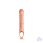 Blush Novelties Sex Toys - Performance Plus - 11.5 Inch Silicone Cock Sheath Penis Extender - Vanilla