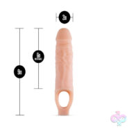 Blush Novelties Sex Toys - Performance Plus - 9 Inch Silicone Cock Sheath  Penis Extender - Vanilla