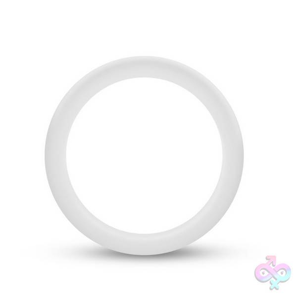 Performance - Silicone Glo Cock Ring - White  Glow Blush Novelties Sex Toys - Performance - Silicone Glo Cock Ring - White  Glow