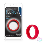 Blush Novelties Sex Toys - Performance - Silicone Go Pro Cock Ring - Red