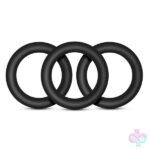 Blush Novelties Sex Toys - Performance - Vs2 Pure Premium Silicone Cockrings - Small - Black