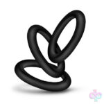 Blush Novelties Sex Toys - Performance - Vs2 Pure Premium Silicone Cockrings - Small - Black