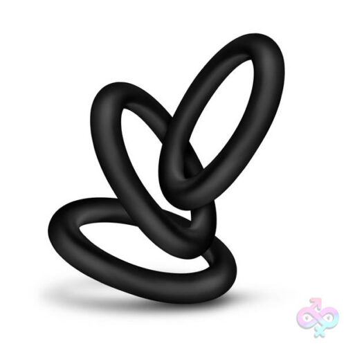 Blush Novelties Sex Toys - Performance - Vs2 Pure Premium Silicone Cockrings - Small - Black