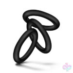 Blush Novelties Sex Toys - Performance - Vs2 Pure Premium Silicone Cockrings - Small - Black