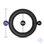 Blush Novelties Sex Toys - Performance - Vs2 Pure Premium Silicone Cockrings - Small - Black