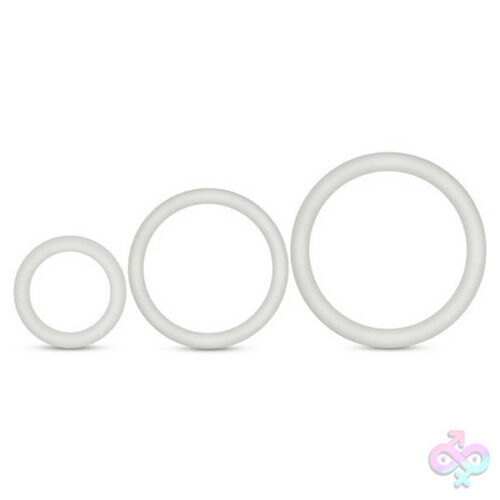 Blush Novelties Sex Toys - Performance - Vs4 Pure Premium Silicone Cockring Set - White