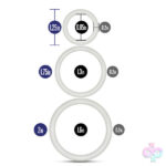 Blush Novelties Sex Toys - Performance - Vs4 Pure Premium Silicone Cockring Set - White