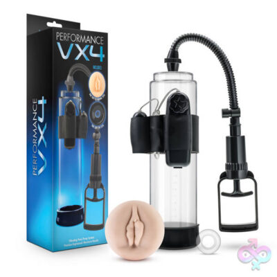 Performance Vx 4 Male Enhancement Pump System Clear by Blush Novelties