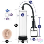 Blush Novelties Sex Toys - Performance Vx 4 - Male Enhancement Pump System - Clear