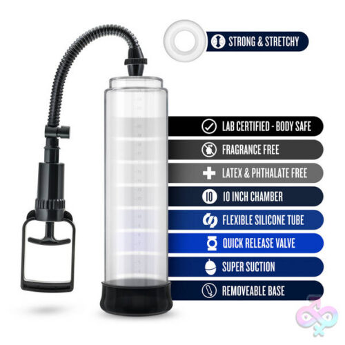 Blush Novelties Sex Toys - Performance Vx5 Male Enhancement Pump System - Clear