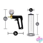 Performance - Vx7 Vacuum Penis Pump With Brass Trigger & Pressure Gauge - Clear - Image 4