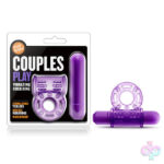 Blush Novelties Sex Toys - Play With Me - Couples Play - Vibrating Cock Ring - Purple