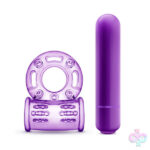 Blush Novelties Sex Toys - Play With Me - Couples Play - Vibrating Cock Ring - Purple