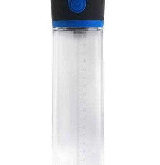 Precision Vx1 Manual Penis Pump By Blush In Black, Phthalate-Free And Waterproof
