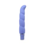 Purity G Periwinkle tapered g-spot vibrator by Blush in blue