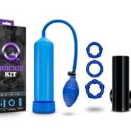 Blush Novelties Sex Toys - Quickie Kit - Go Big - Blue