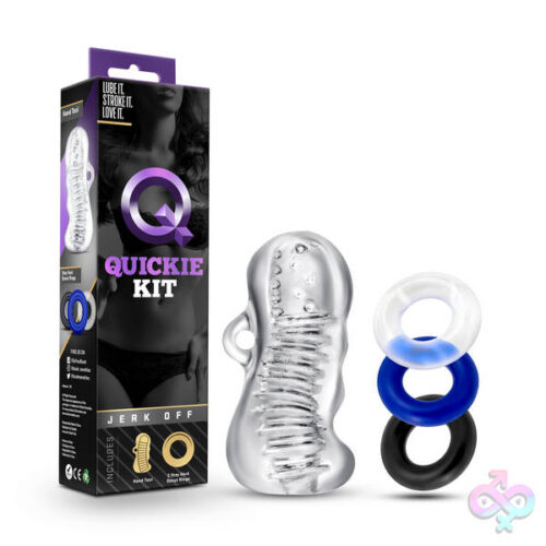 Blush Novelties Sex Toys - Quickie Kit - Jerk Off - Clear