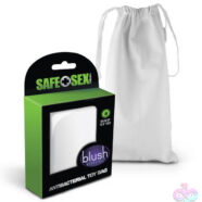 Blush Novelties Sex Toys - Safe Sex - Antibacterial Toy Bag - Medium - 24 Piece Counter Display