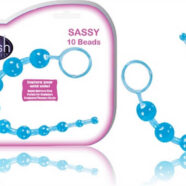 Blush Novelties Sex Toys - Sassy 10 Anal Beads Blue